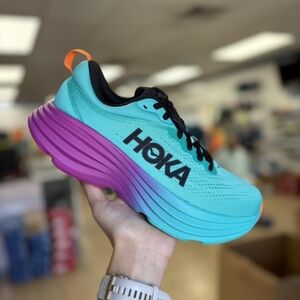 Time to Run - Bondi 8 Road-Running Shoes - Women'sin Electric Aqua